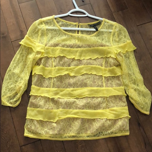 BCBG lace top - Picture 1 of 5